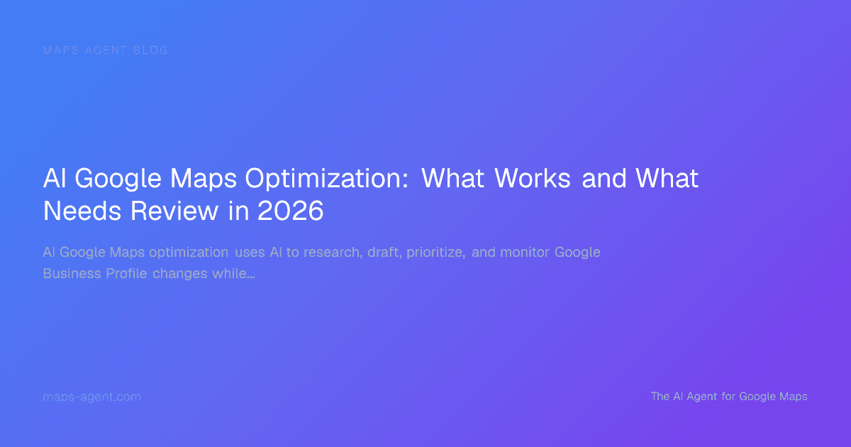 Abstract workflow from AI analysis to human-approved map updates