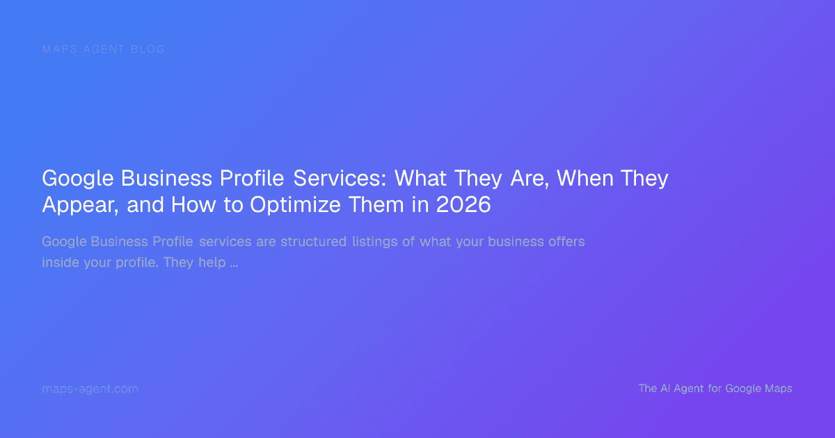 Service list flowing into search results and audit metrics
