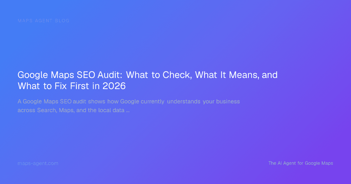 Audit workflow over map grid with profile, reviews, and metrics